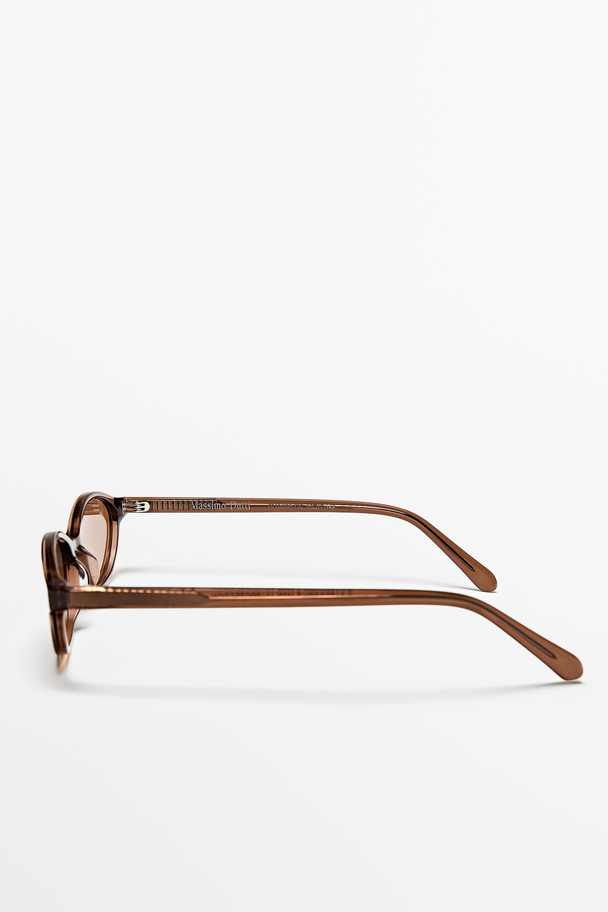 Lunettes de soleil ovales